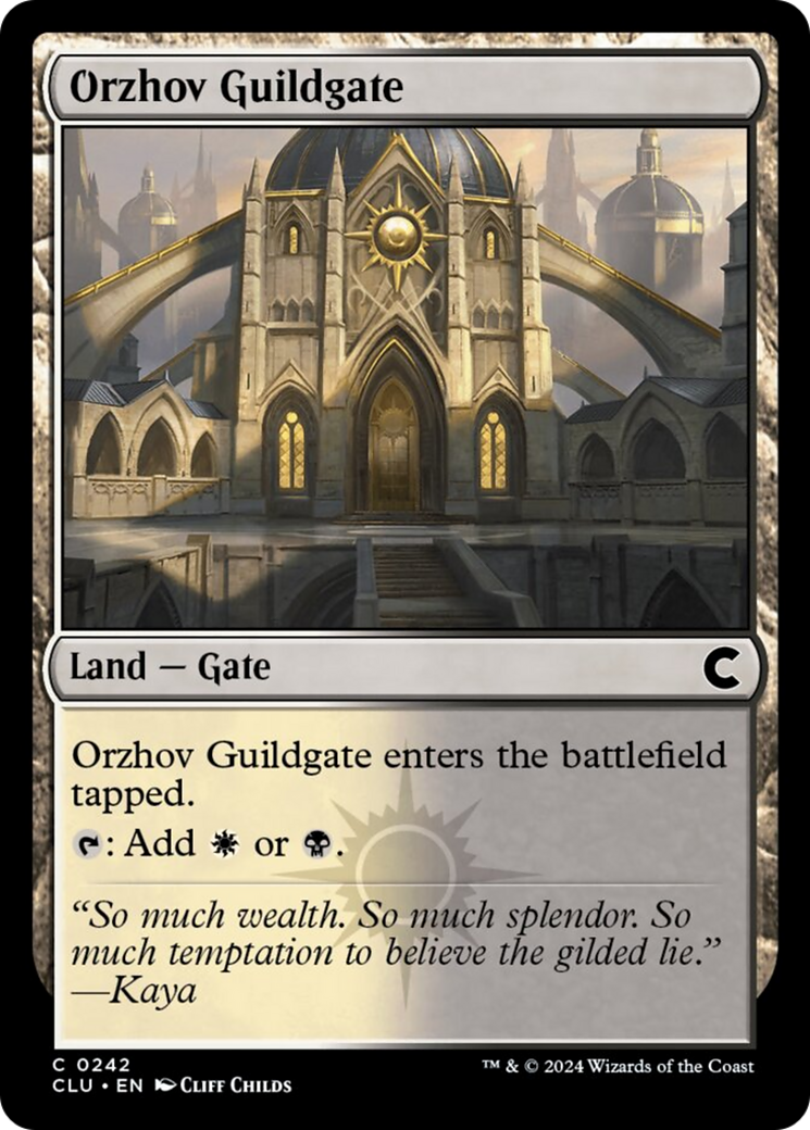 Orzhov Guildgate [Ravnica: Clue Edition] | Rock City Comics