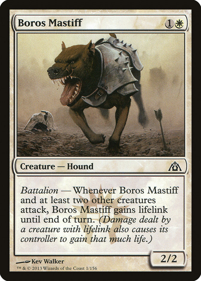 Boros Mastiff [Dragon's Maze] | Rock City Comics