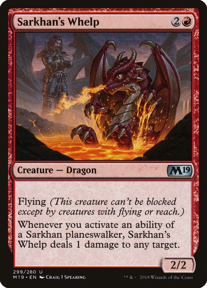 Sarkhan's Whelp [Core Set 2019] | Rock City Comics