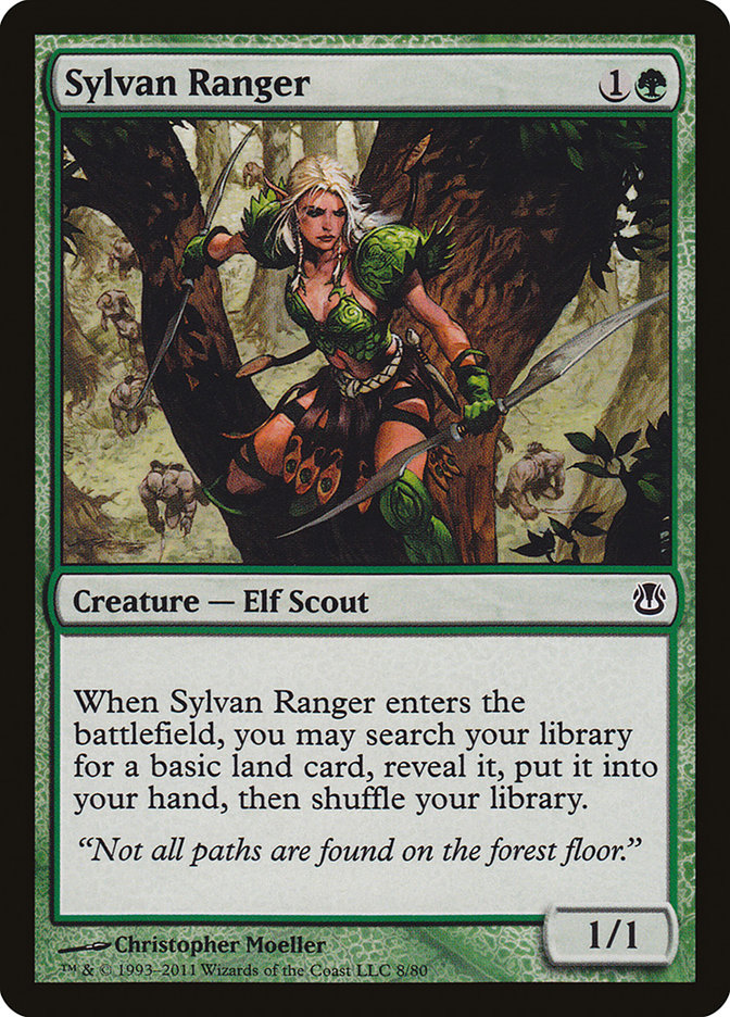 Sylvan Ranger [Duel Decks: Ajani vs. Nicol Bolas] | Rock City Comics