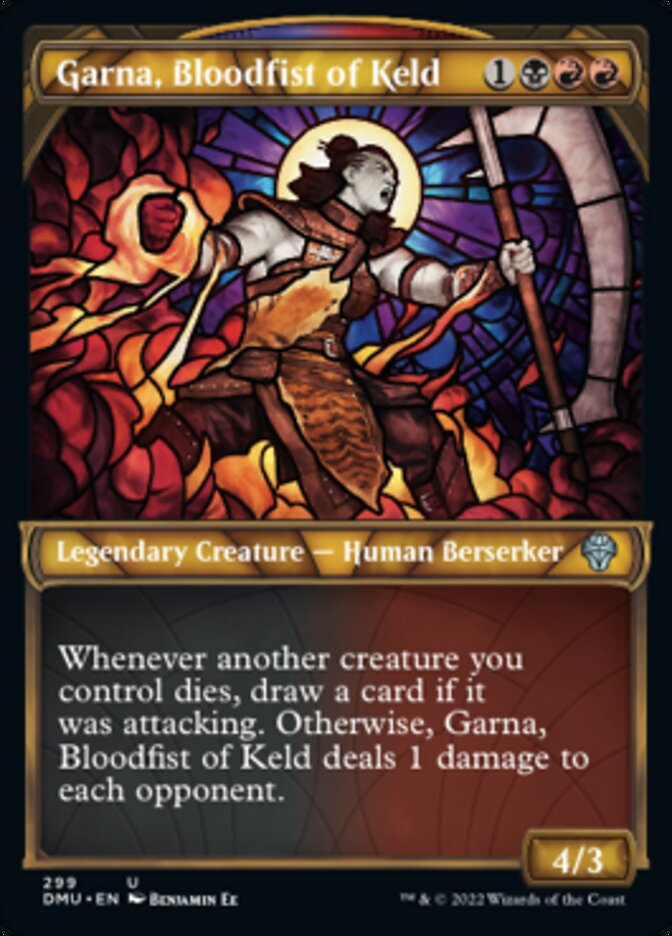 Garna, Bloodfist of Keld (Showcase) [Dominaria United] | Rock City Comics