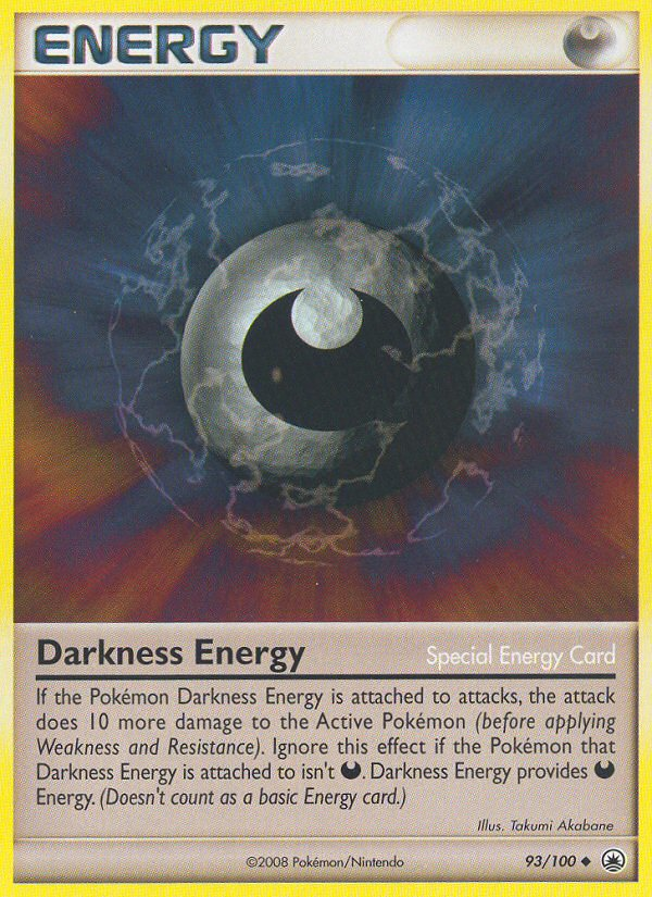 Darkness Energy (93/100) [Diamond & Pearl: Majestic Dawn] | Rock City Comics