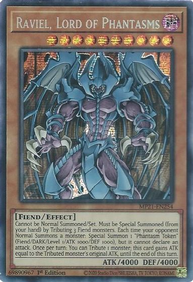 Raviel, Lord of Phantasms [MP21-EN254] Prismatic Secret Rare | Rock City Comics