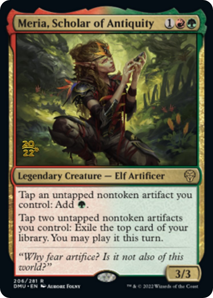 Meria, Scholar of Antiquity [Dominaria United Prerelease Promos] | Rock City Comics