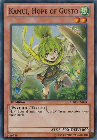 Kamui, Hope of Gusto [HA06-EN044] Super Rare | Rock City Comics