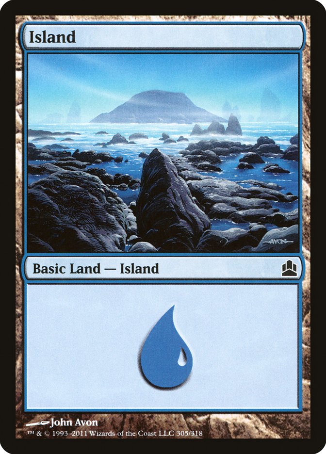 Island (305) [Commander 2011] | Rock City Comics