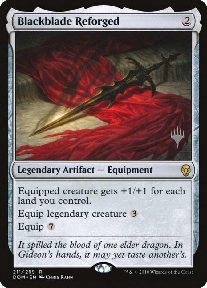 Blackblade Reforged (Promo Pack) [Dominaria Promos] | Rock City Comics