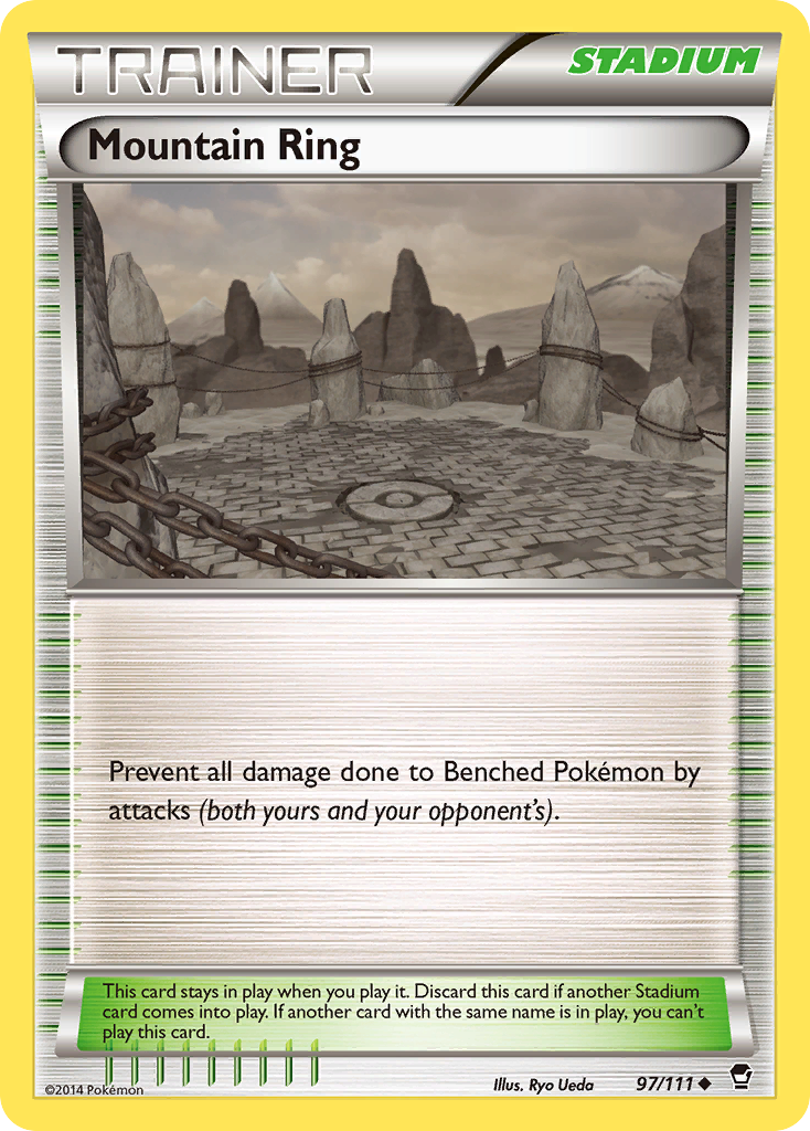 Mountain Ring (97/111) [XY: Furious Fists] | Rock City Comics