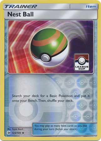 Nest Ball (123/149) (League Promo) [Sun & Moon: Base Set] | Rock City Comics