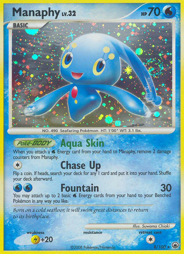 Manaphy (8/100) [Diamond & Pearl: Majestic Dawn] | Rock City Comics