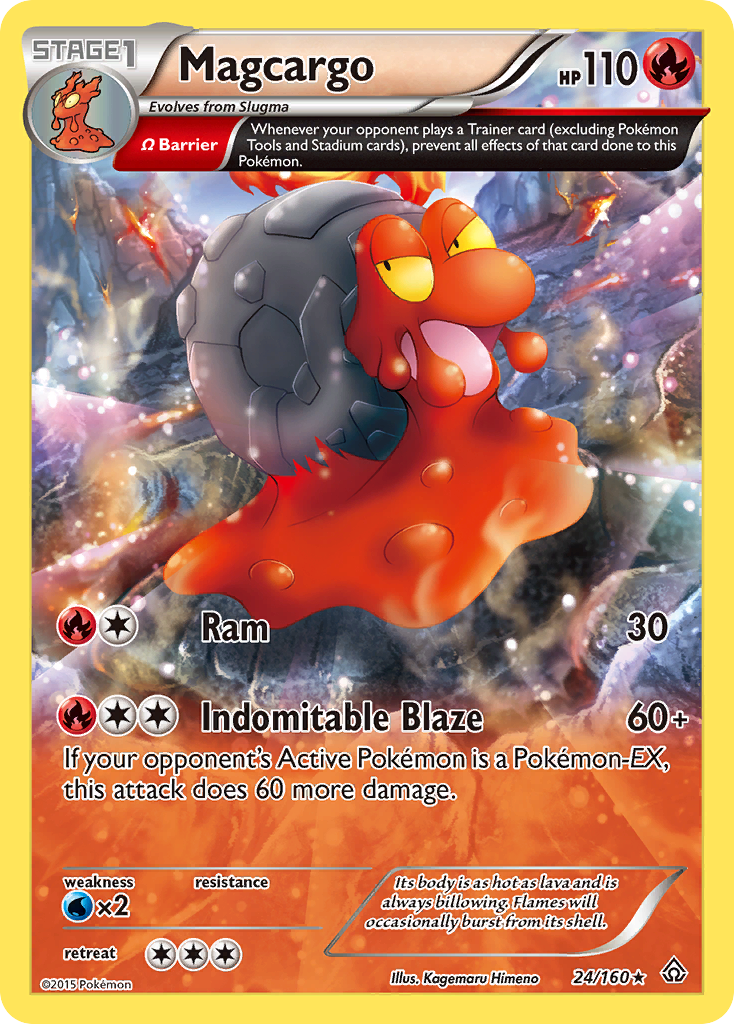 Magcargo (24/160) [XY: Primal Clash] | Rock City Comics