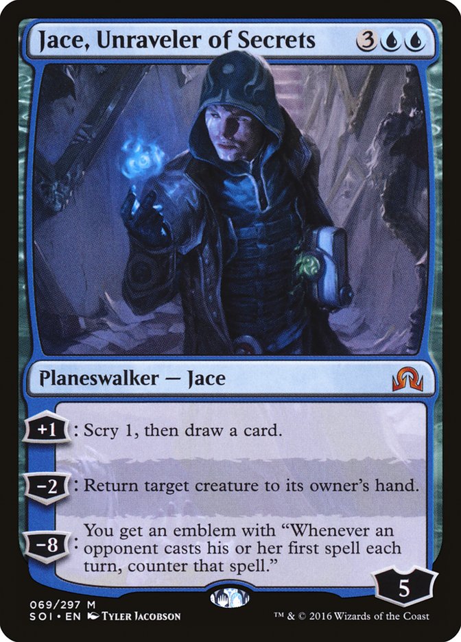 Jace, Unraveler of Secrets [Shadows over Innistrad] | Rock City Comics