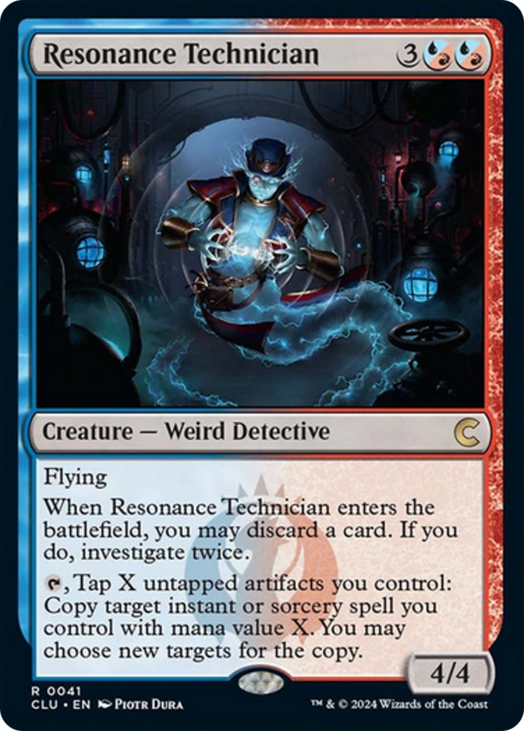 Resonance Technician [Ravnica: Clue Edition] | Rock City Comics