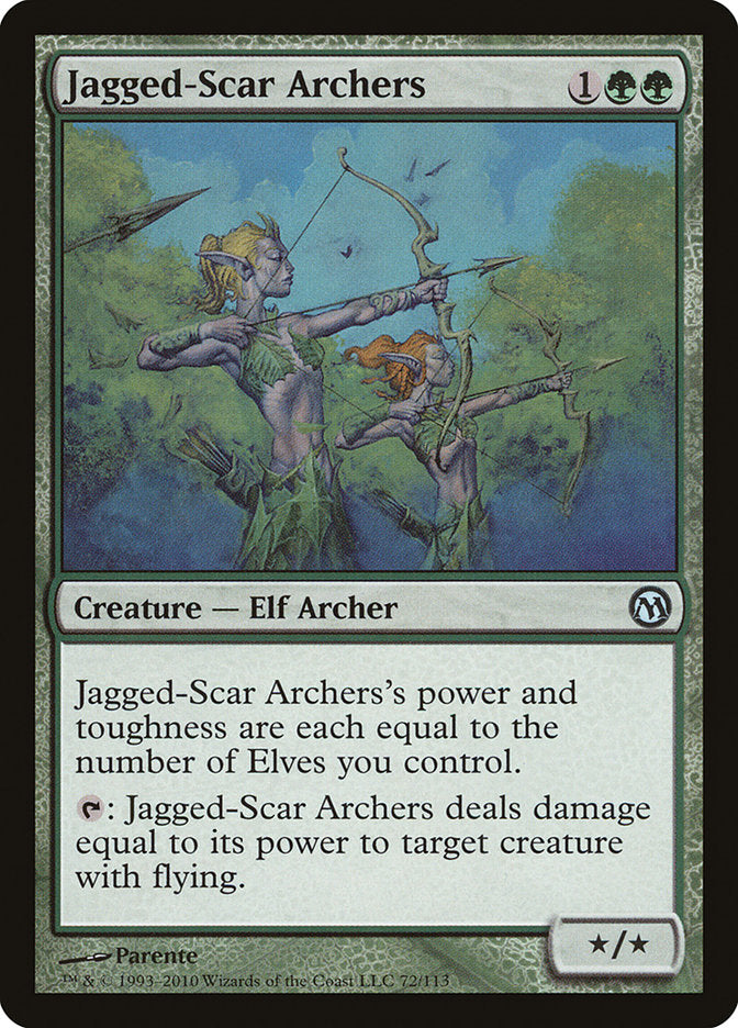 Jagged-Scar Archers [Duels of the Planeswalkers] | Rock City Comics