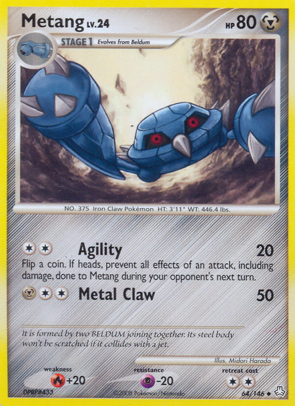 Metang (64/146) [Diamond & Pearl: Legends Awakened] | Rock City Comics
