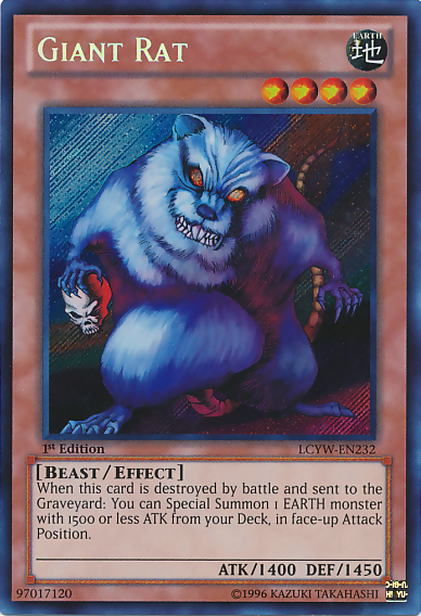 Giant Rat [LCYW-EN232] Secret Rare | Rock City Comics