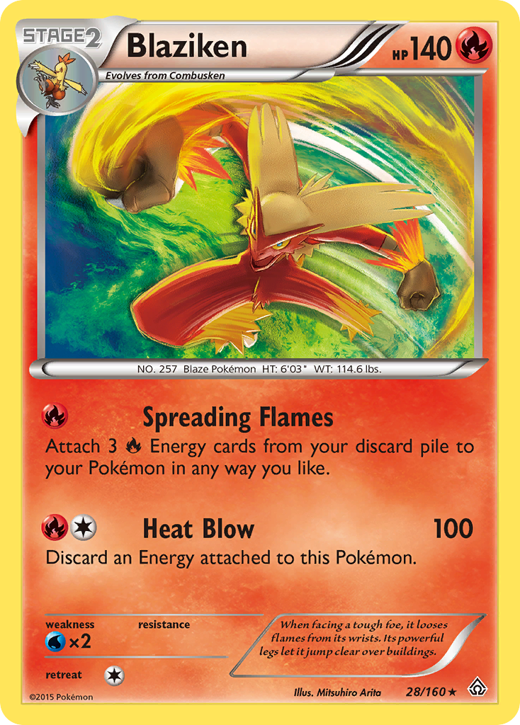 Blaziken (28/160) [XY: Primal Clash] | Rock City Comics