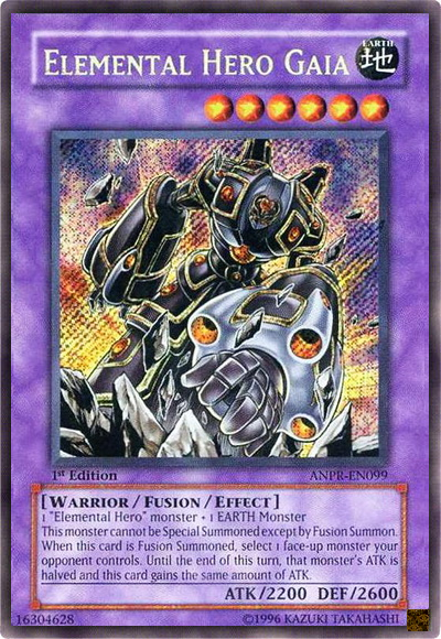 Elemental Hero Gaia [ANPR-EN099] Secret Rare | Rock City Comics