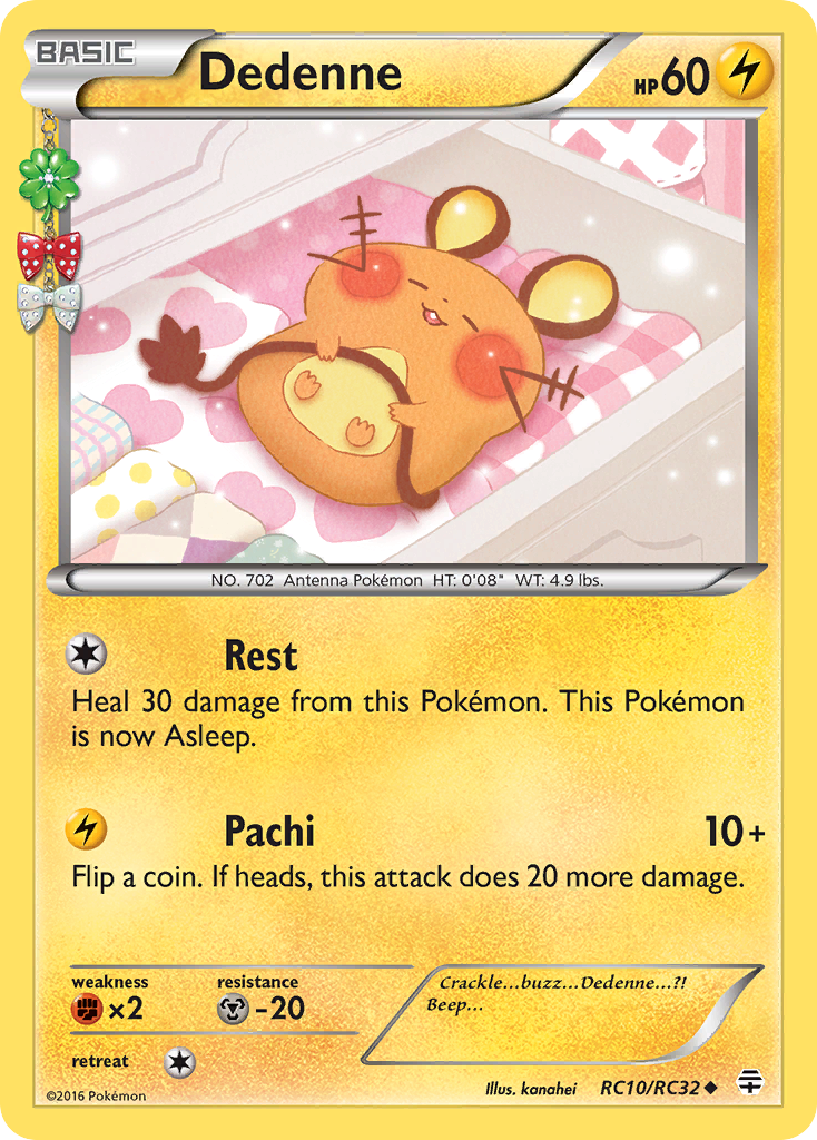 Dedenne (RC10/RC32) [XY: Generations] | Rock City Comics