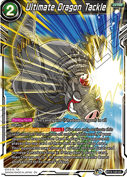 Ultimate Dragon Tackle (BT14-143) [Cross Spirits] | Rock City Comics