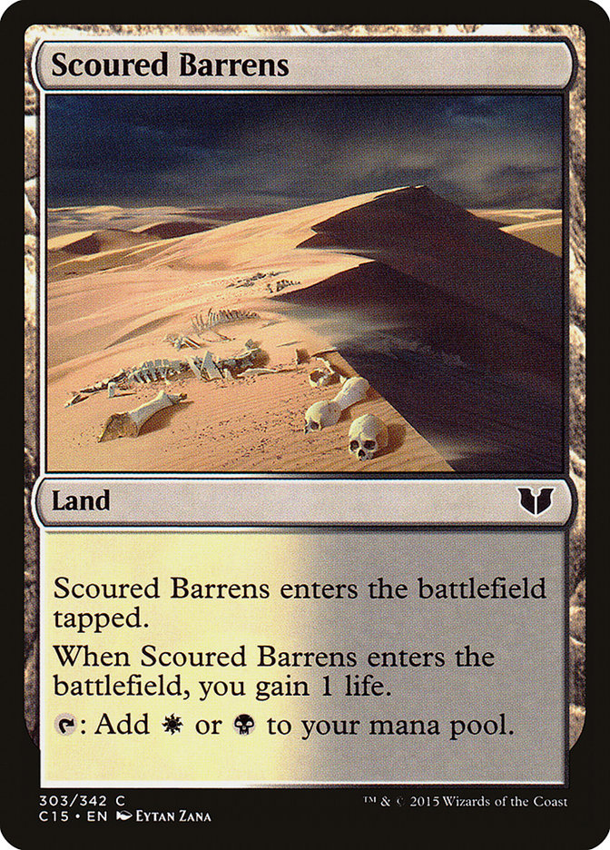 Scoured Barrens [Commander 2015] | Rock City Comics