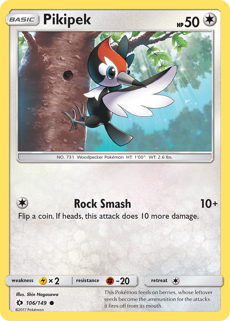 Pikipek (106/149) [Sun & Moon: Base Set] | Rock City Comics