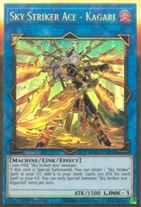 Sky Striker Ace - Kagari (Alternate Art) [MAGO-EN038] Gold Rare | Rock City Comics