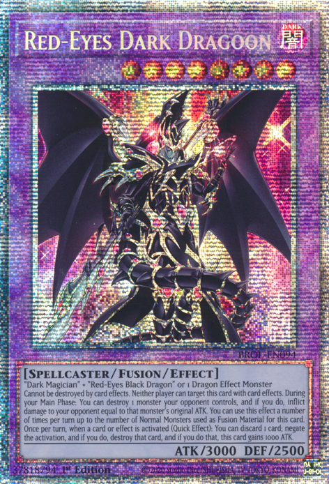 Red-Eyes Dark Dragoon [BROL-EN094] Starlight Rare | Rock City Comics