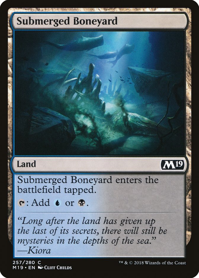 Submerged Boneyard [Core Set 2019] | Rock City Comics