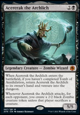 Acererak the Archlich (Promo Pack) [Dungeons & Dragons: Adventures in the Forgotten Realms Promos] | Rock City Comics