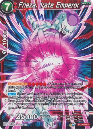 Frieza, Irate Emperor [EX13-06] | Rock City Comics