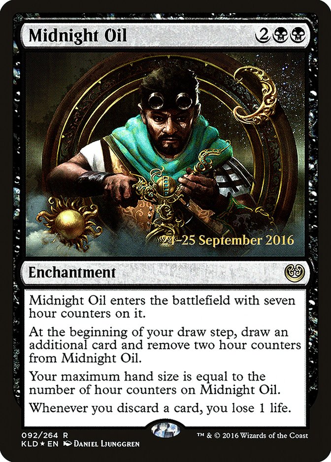 Midnight Oil  [Kaladesh Prerelease Promos] | Rock City Comics