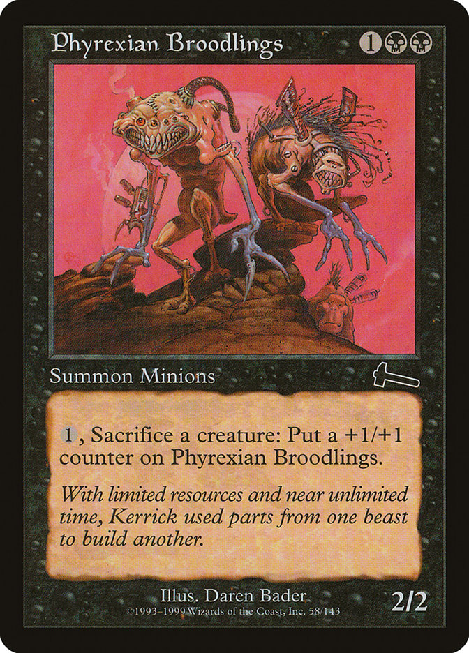 Phyrexian Broodlings [Urza's Legacy] | Rock City Comics