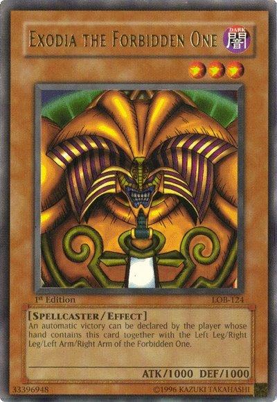 Exodia the Forbidden One [LOB-124] Ultra Rare | Rock City Comics