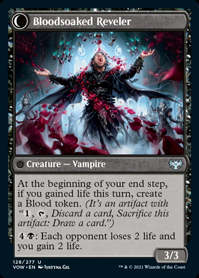 Restless Bloodseeker // Bloodsoaked Reveler [Innistrad: Crimson Vow] | Rock City Comics