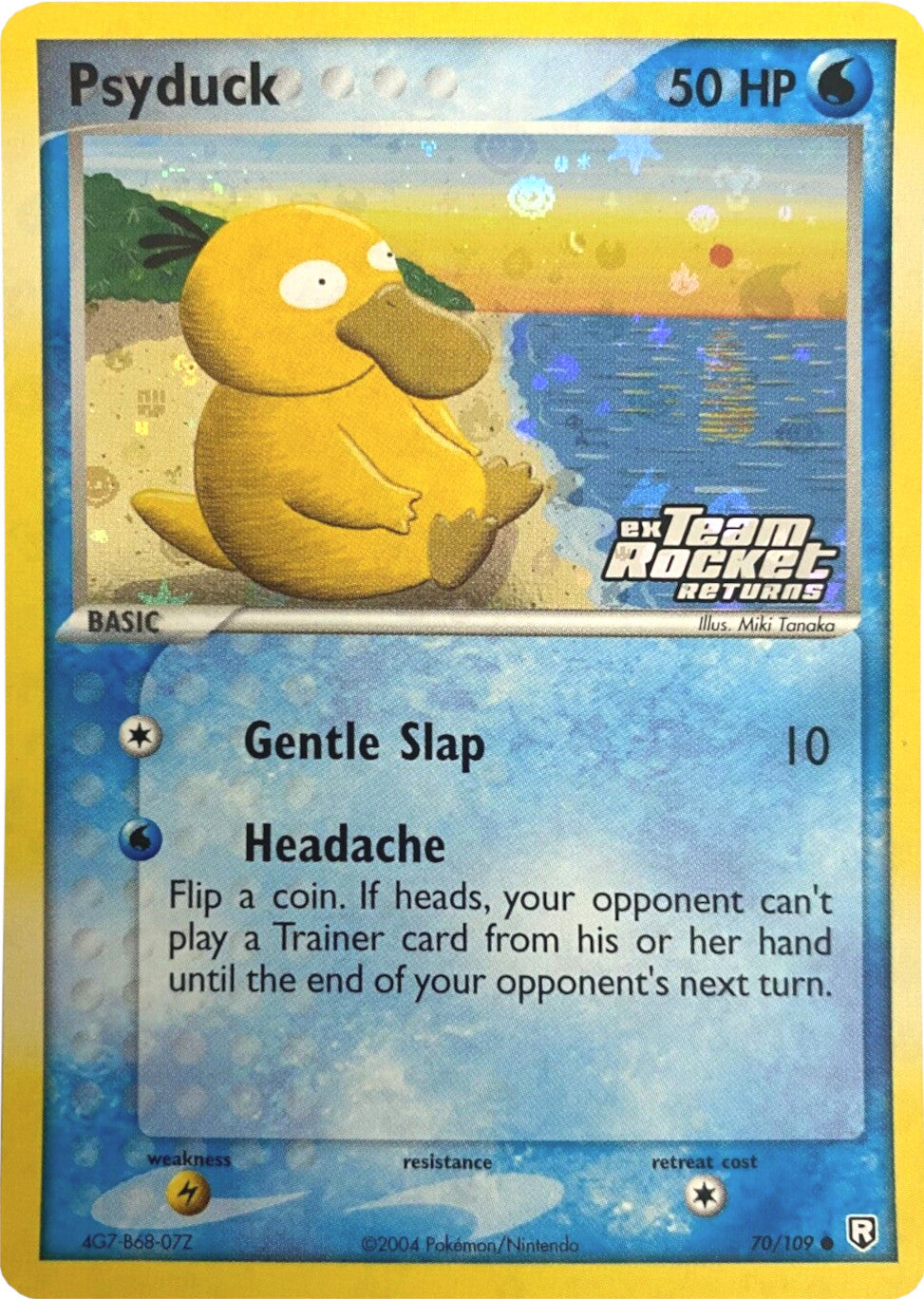 Psyduck (70/109) (Stamped) [EX: Team Rocket Returns] | Rock City Comics