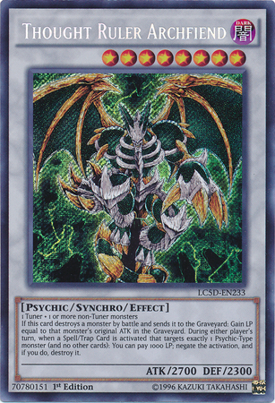 Thought Ruler Archfiend [LC5D-EN233] Secret Rare | Rock City Comics