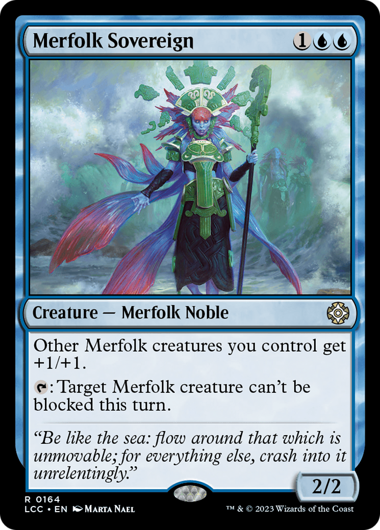 Merfolk Sovereign [The Lost Caverns of Ixalan Commander] | Rock City Comics