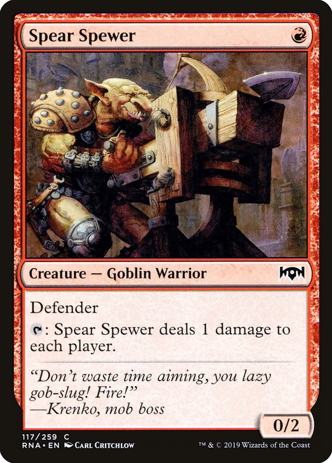 Spear Spewer [Ravnica Allegiance] | Rock City Comics