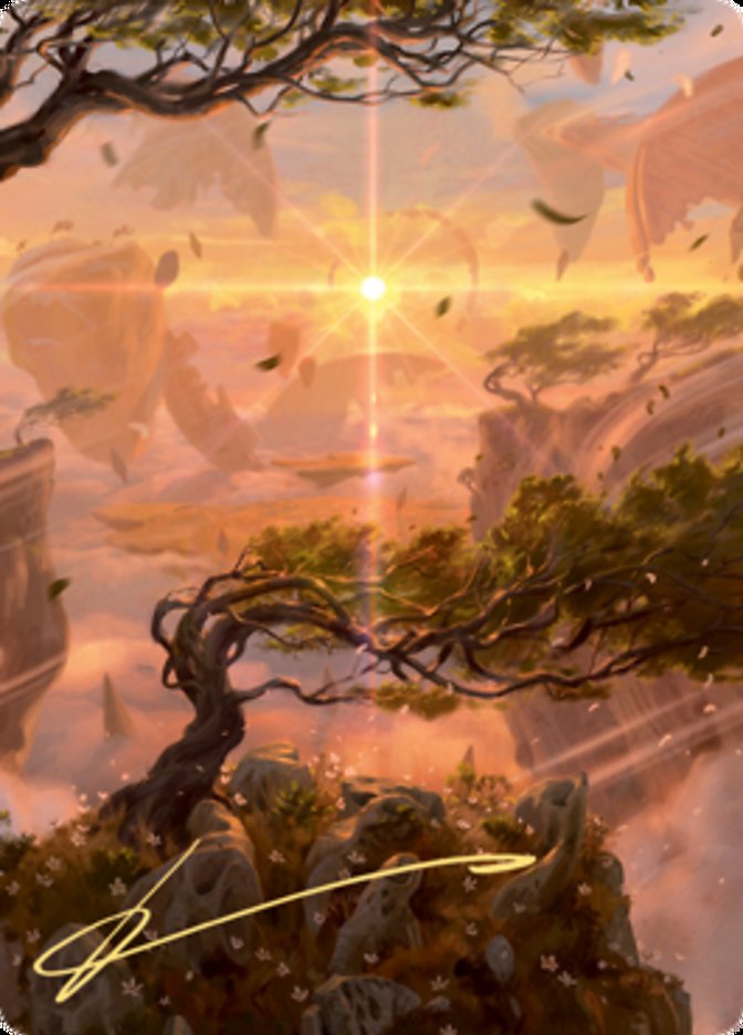 Windswept Heath Art Card (Gold-Stamped Signature) [Zendikar Rising Art Series] | Rock City Comics