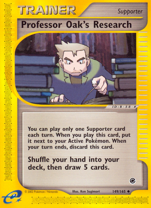 Professor Oak's Research (149/165) [Expedition: Base Set] | Rock City Comics