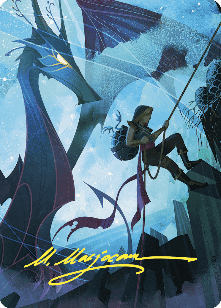 Hatching Plans Art Card (Gold-Stamped Signature) [Wilds of Eldraine Art Series] | Rock City Comics