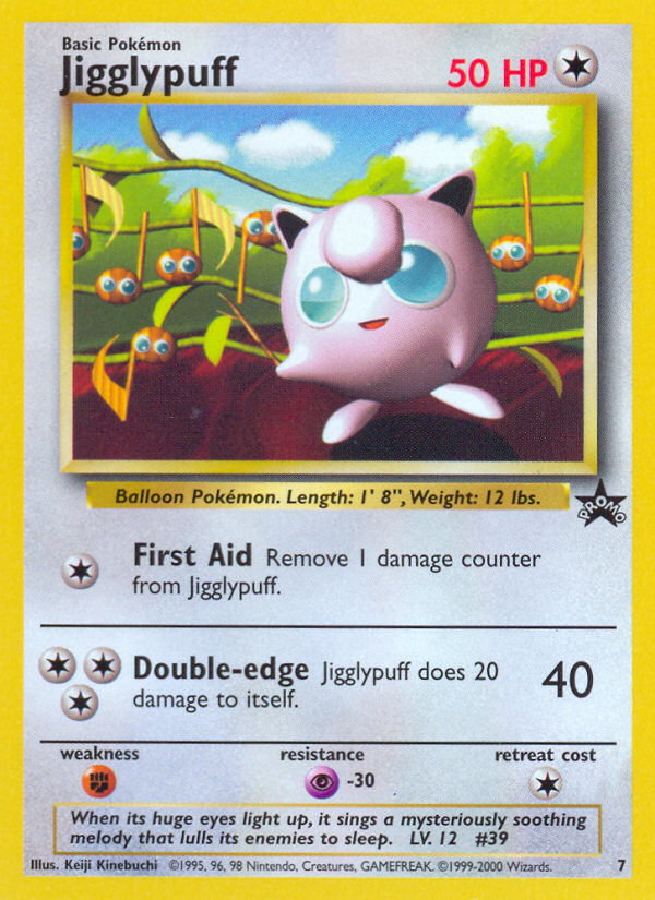 Jigglypuff (7) [Wizards of the Coast: Black Star Promos] | Rock City Comics