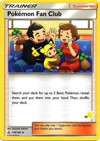 Pokemon Fan Club (133/156) (Pikachu Stamp #28) [Battle Academy 2020] | Rock City Comics