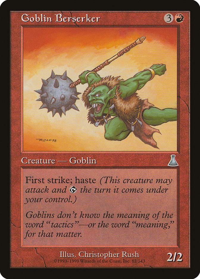 Goblin Berserker [Urza's Destiny] | Rock City Comics