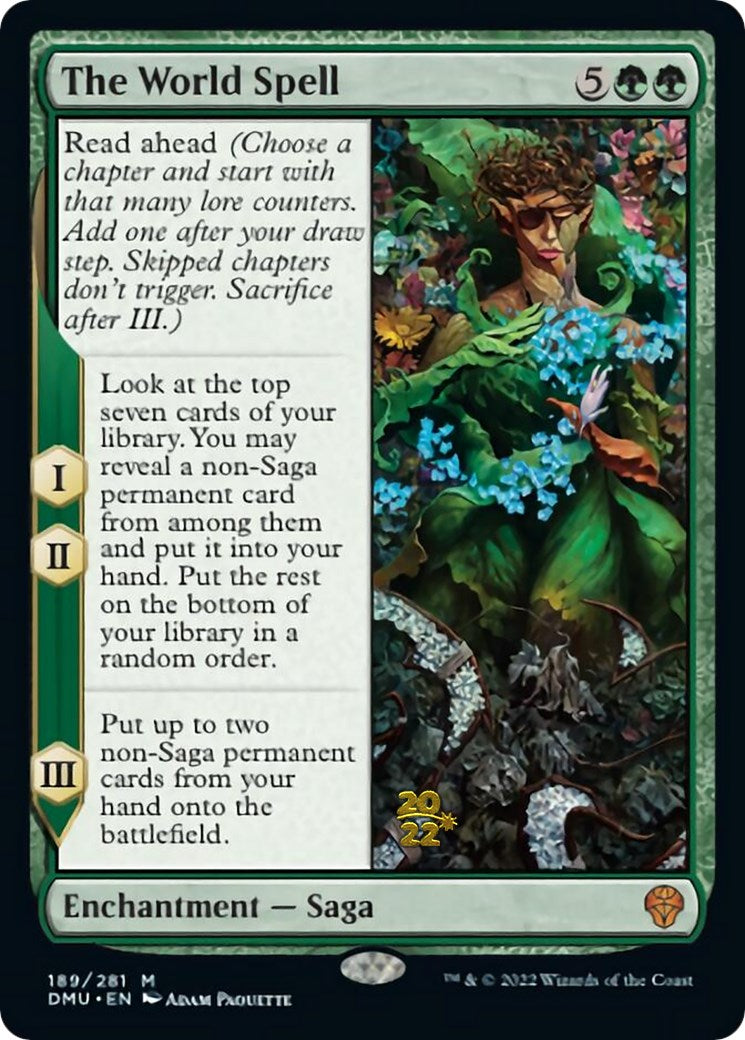 The World Spell [Dominaria United Prerelease Promos] | Rock City Comics