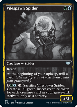 Vilespawn Spider [Innistrad: Double Feature] | Rock City Comics