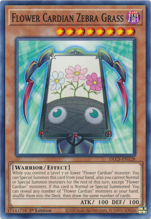 Flower Cardian Zebra Grass [DLCS-EN128] Common | Rock City Comics