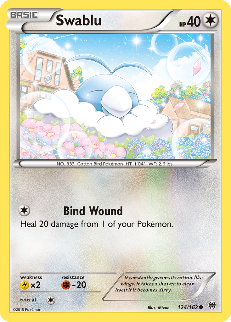 Swablu (124/162) [XY: BREAKthrough] | Rock City Comics