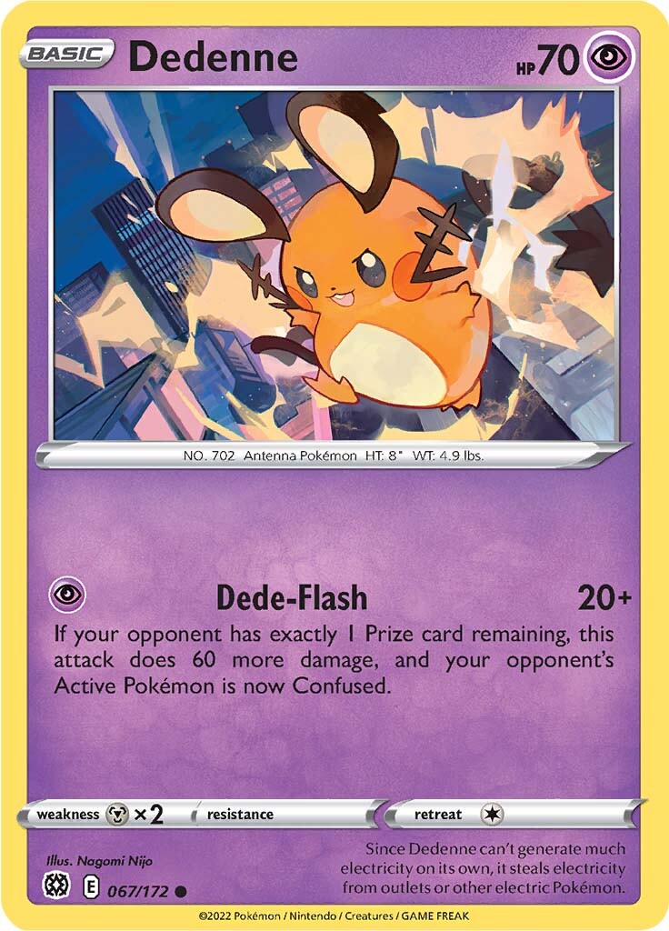 Dedenne (067/172) [Sword & Shield: Brilliant Stars] | Rock City Comics